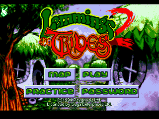 Lemmings 2: The Tribes screenshot 4 for Sega Mega Drive
